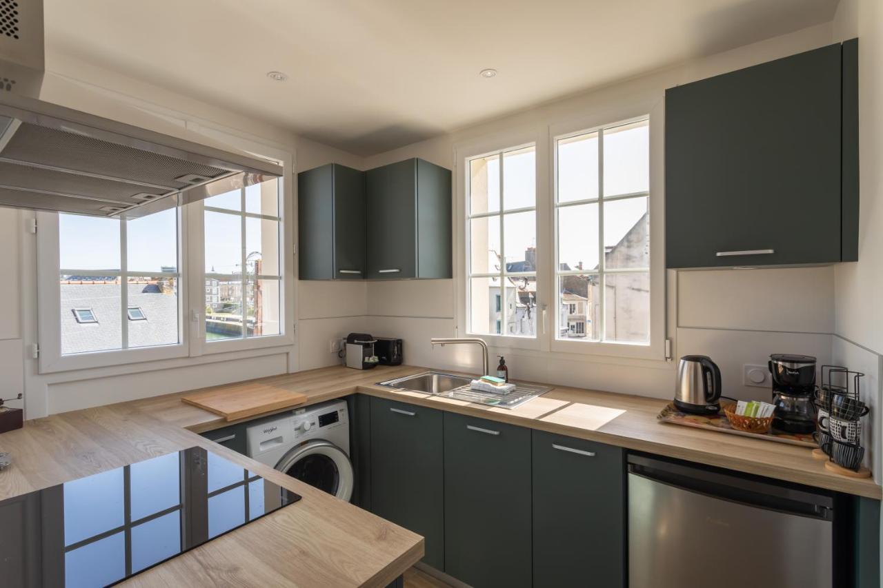 Le Dinghy - Appartement Pour 4 Saint-Malo Exteriör bild